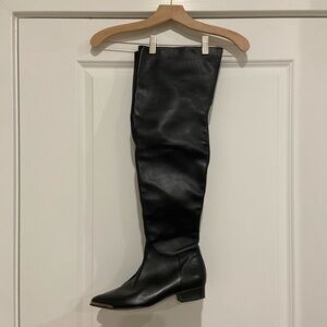 Black Over-the-Knee Women's Boots